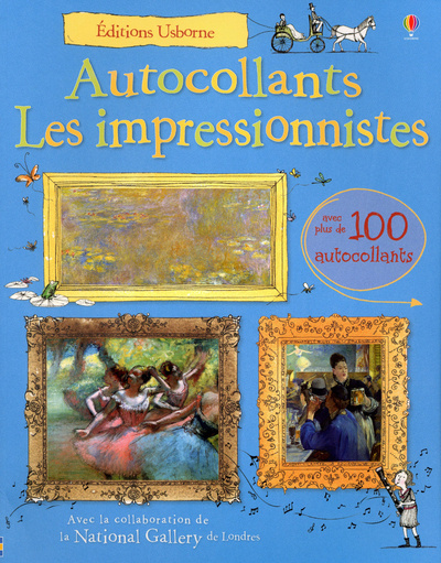 Kniha Les impressionistes - Autocollants Sarah Courtauld