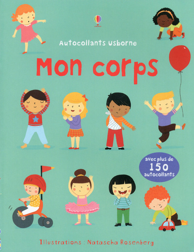 Knjiga Mon corps - Autocollants Usborne Felicity Brooks