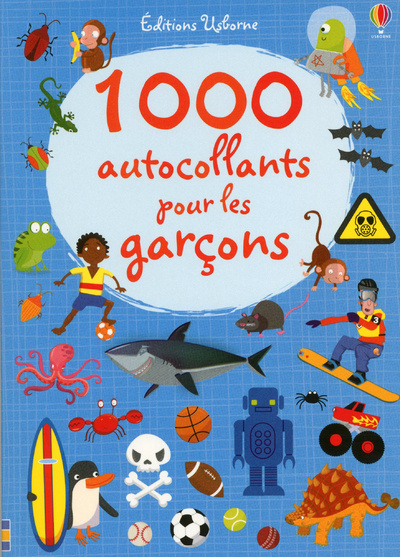 Knjiga 1000 autocollants pour les garçons Fiona Watt