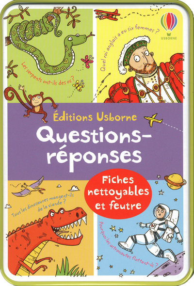 Carte Ma boîte de fiches : Questions-réponses Simon Tughope
