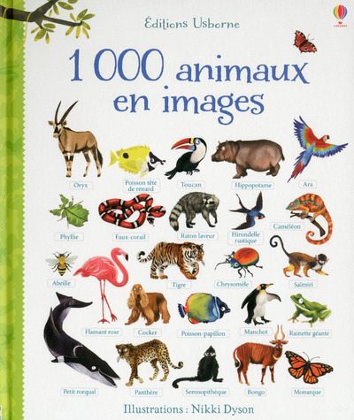 Knjiga 1000 animaux en images - 1000 images Jessica Greenwell