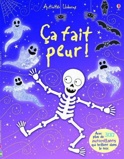 Carte Ca fait peur ! - Activités Usborne Rebecca Gilpin