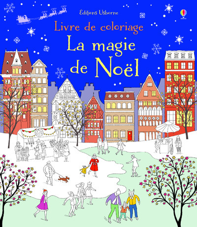 Książka La magie de Noël à colorier Abigail Wheatley