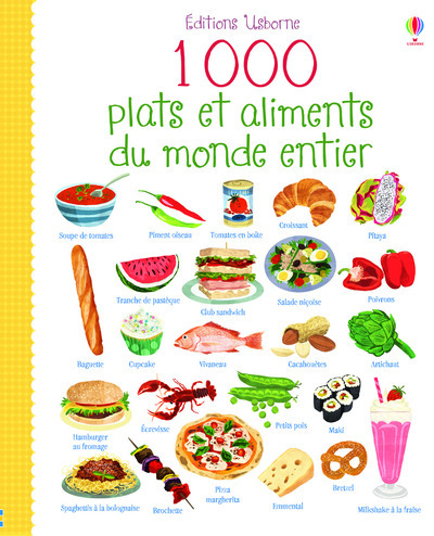 Kniha 1 000 plats et aliments du monde entier Hannah Wood