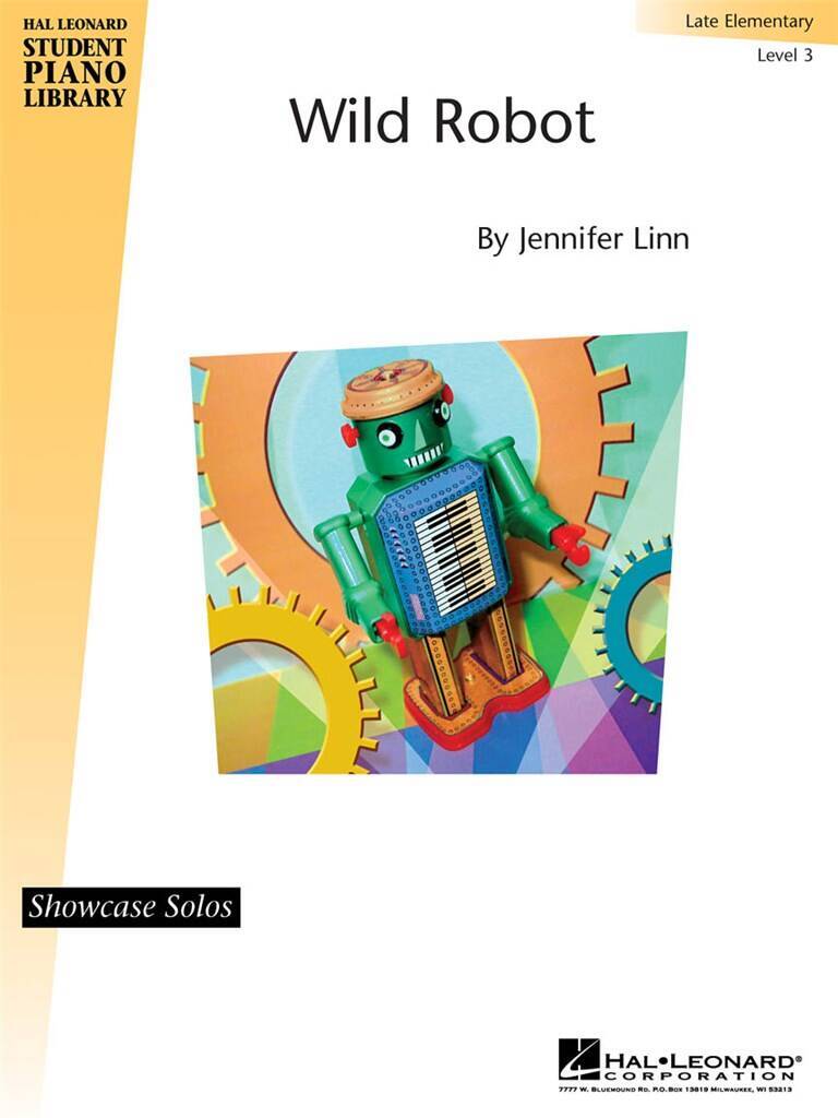 Boek WILD ROBOT PIANO JENNIFER LINN