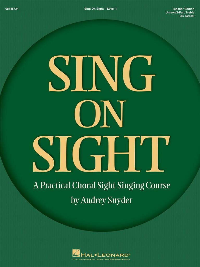 Knjiga SING ON SIGHT 