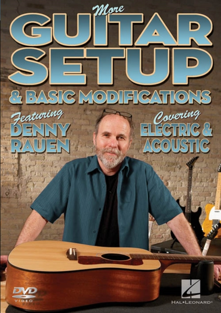 Knjiga MORE GUITAR SETUP & BASIC MODIFICATIONS  (DVD) (DVD) 