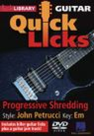 Video PROGRESSIVE SHREDDING - QUICK LICKS  (DVD) (DVD) 