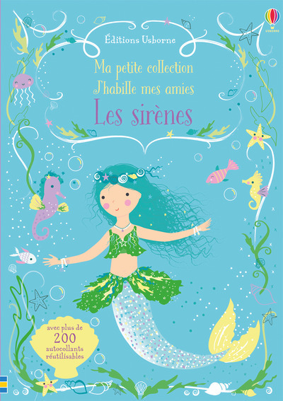 Kniha J'habille mes amies - Ma petite collection - Les sirènes Fiona Watt