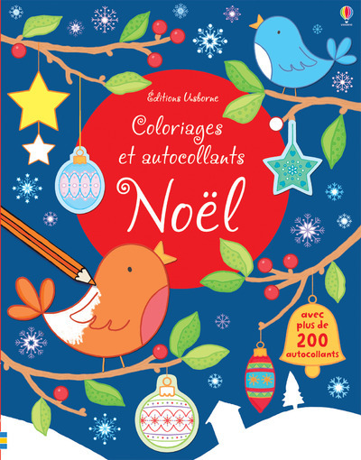 Książka Noël - Coloriages et autocollants Jessica Greenwell