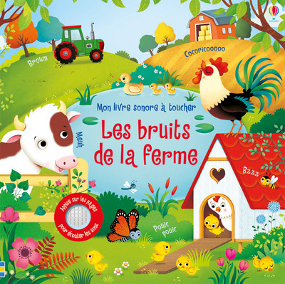 Kniha Les bruits de la ferme - Mon livre sonore à toucher Sam Taplin