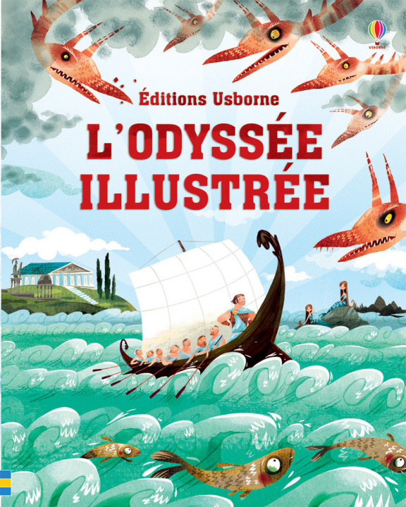 Kniha L'Odyssée illustrée Homère