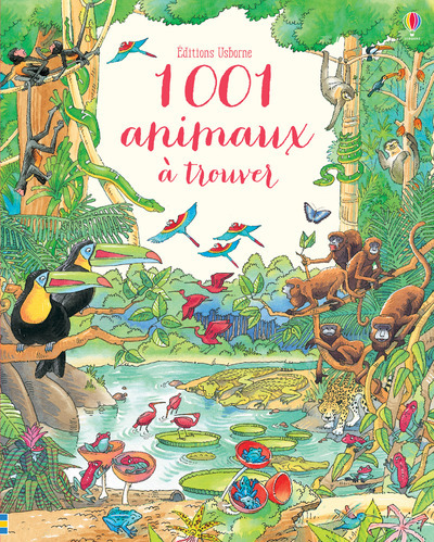 Kniha 1 001 animaux à trouver Ruth Brocklehurst