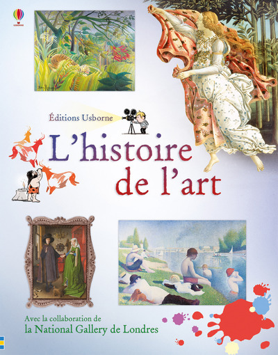 Buch L'histoire de l'art - Livre illustré Sarah Courtauld