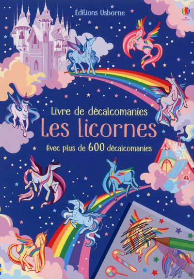 Könyv Les licornes - Livre de décalcomanies Hannah Watson