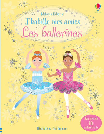 Kniha J'habille mes amies - Les ballerines Leonie Pratt