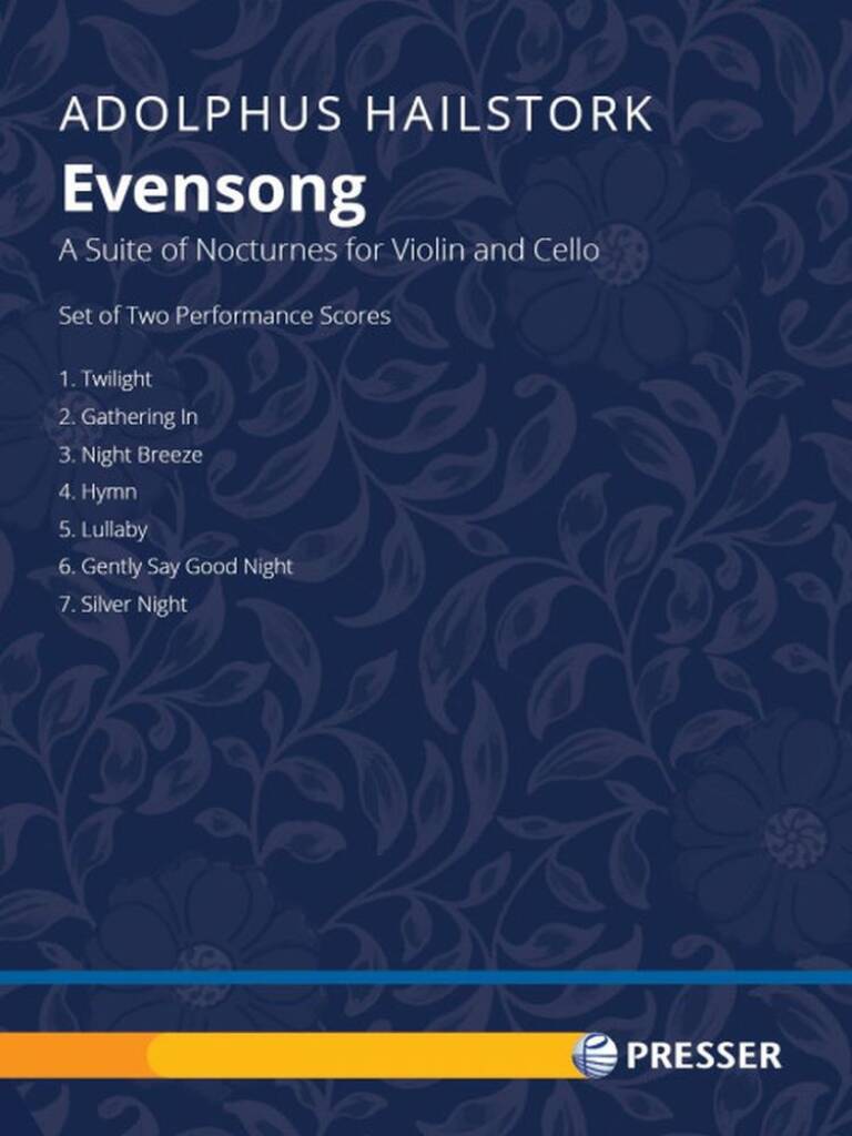 Libro EVENSONG ADOLPHUS HAILSTORK