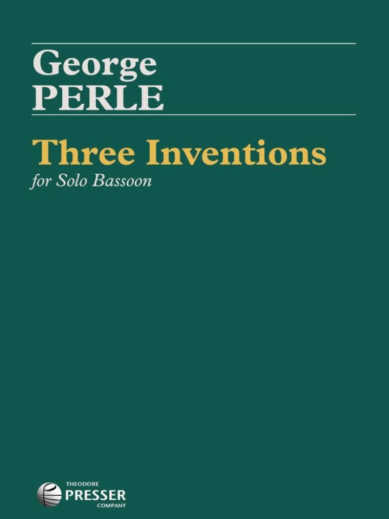 Knjiga THREE INVENTIONS GEORGE PERLE