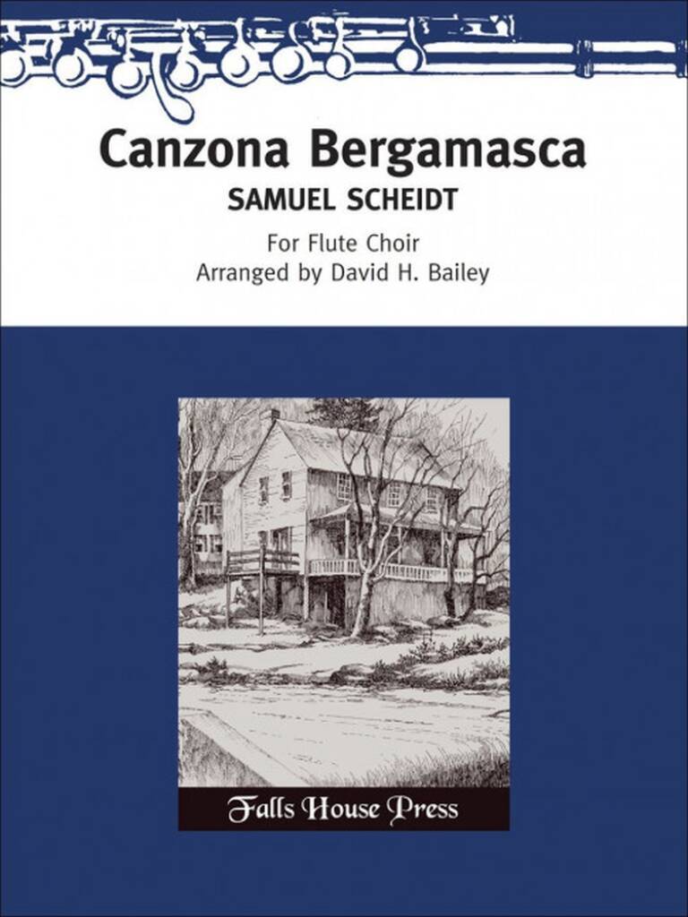 Βιβλίο CANZONA BERGAMASCA MUSIQUE D'ENSEMBLE SAMUEL SCHEIDT