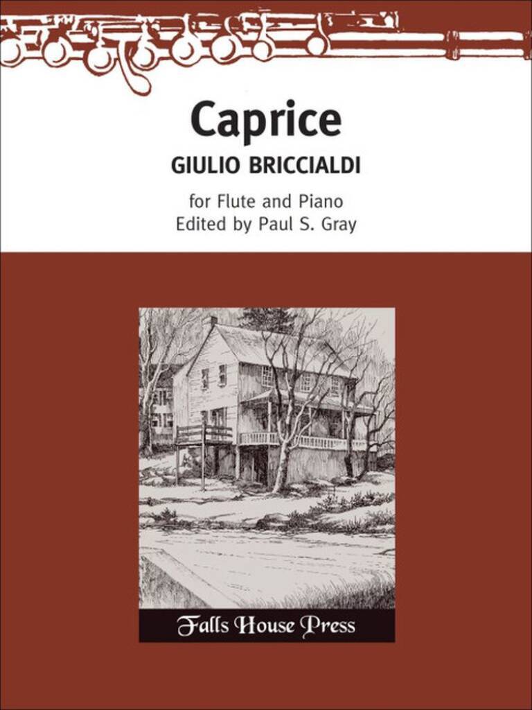Knjiga CAPRICE FLUTE TRAVERSIERE GIULIO BRICCIALDI