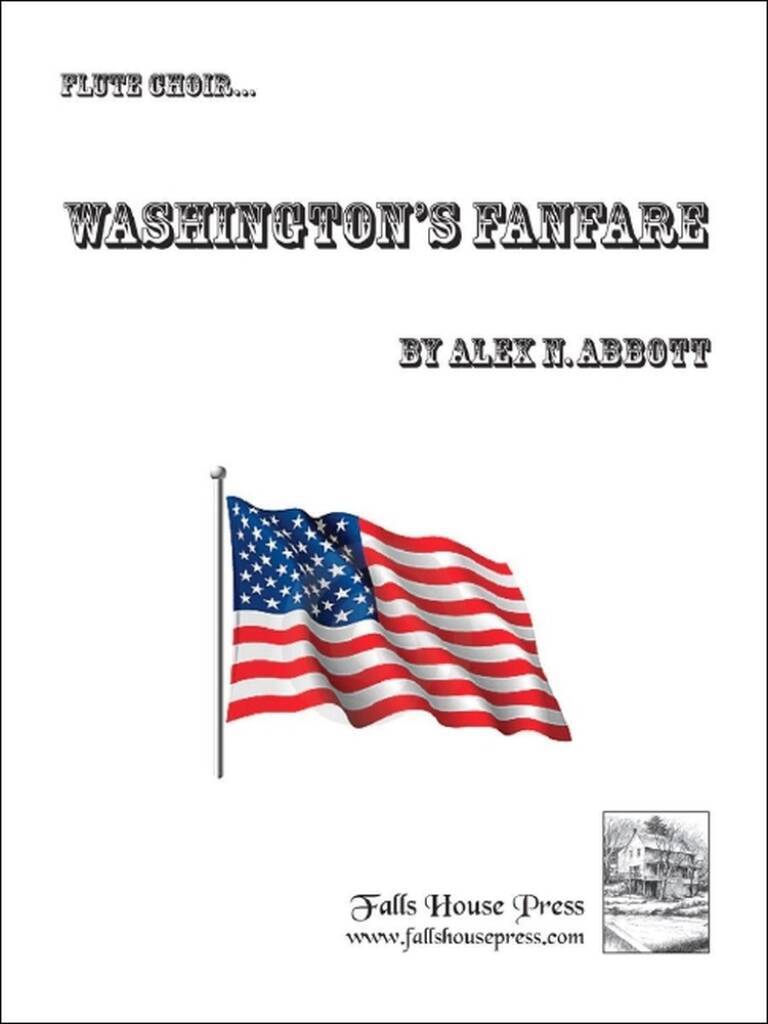 Carte WASHINGTON'S FANFARE -PARTITION+PARTIES SEPAREES ALEXANDER N. ABBOTT