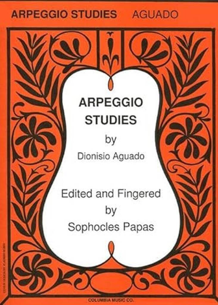 Buch ARPEGGIO STUDIES GUITARE DIONISIO AGUADO