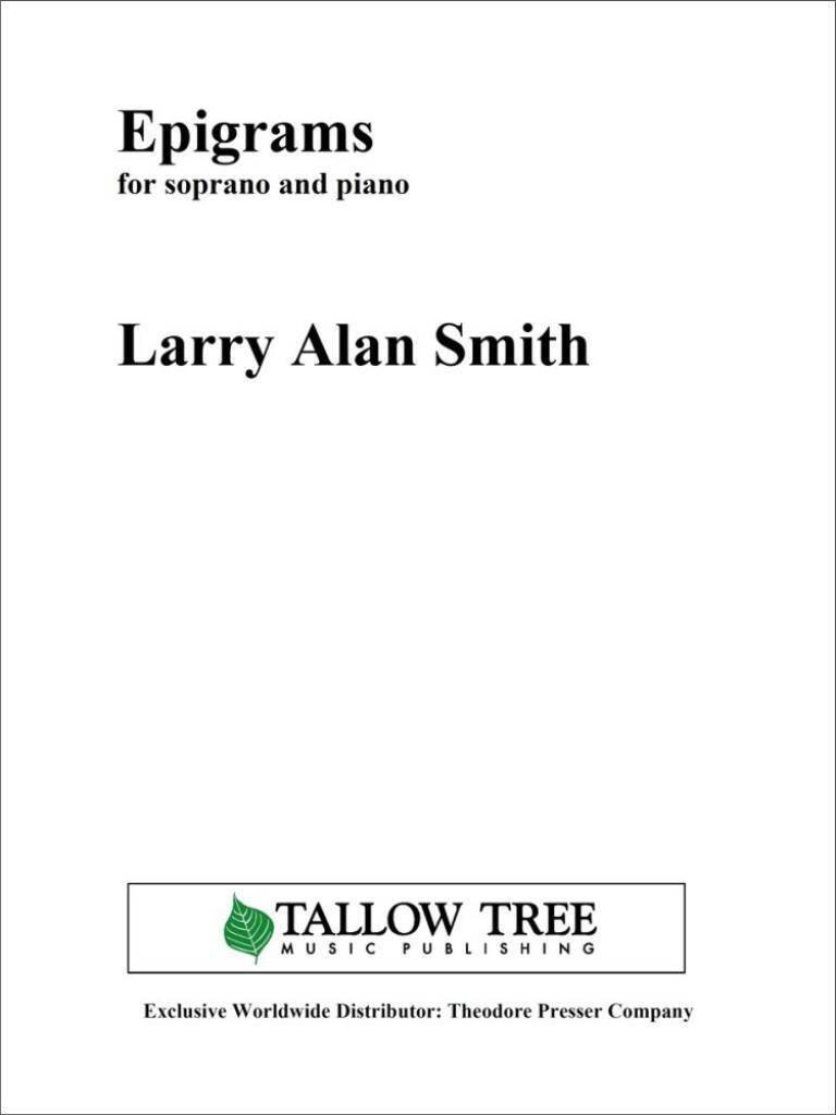 Knjiga EPIGRAMS CHANT LARRY ALAN SMITH