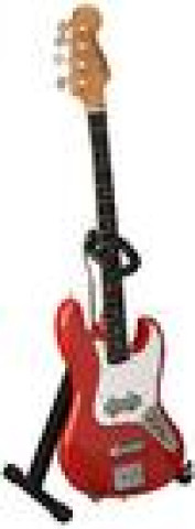 Knjiga FENDER  JAZZ BASS  - CLASSIC RED FINISH CADEAU 