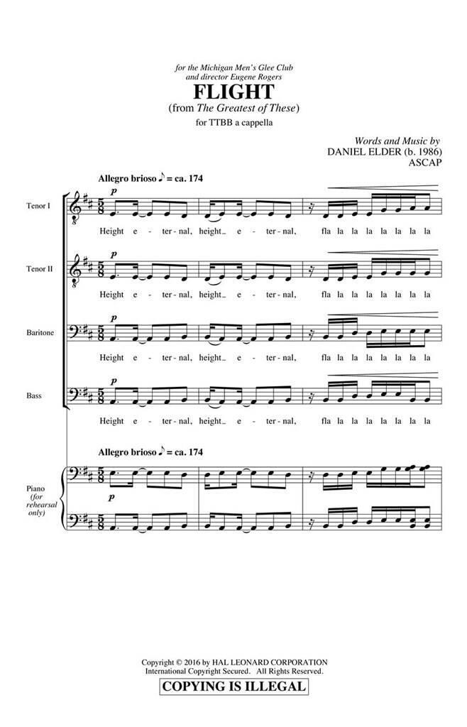 Knjiga FLIGHT CHANT DANIEL ELDER