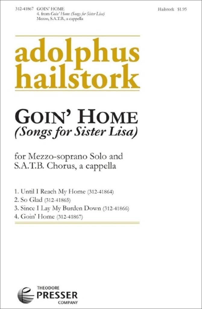 Buch GOIN' HOME CHANT ADOLPHUS HAILSTORK