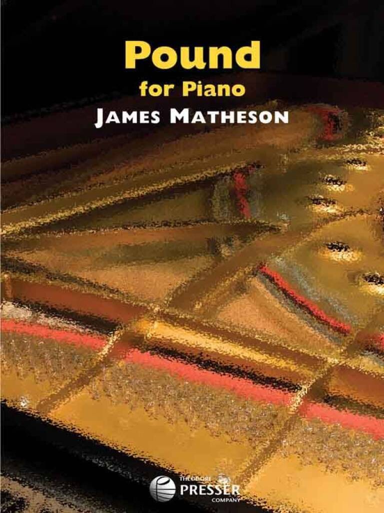 Boek POUND PIANO JAMES HOLLIS MATHESO