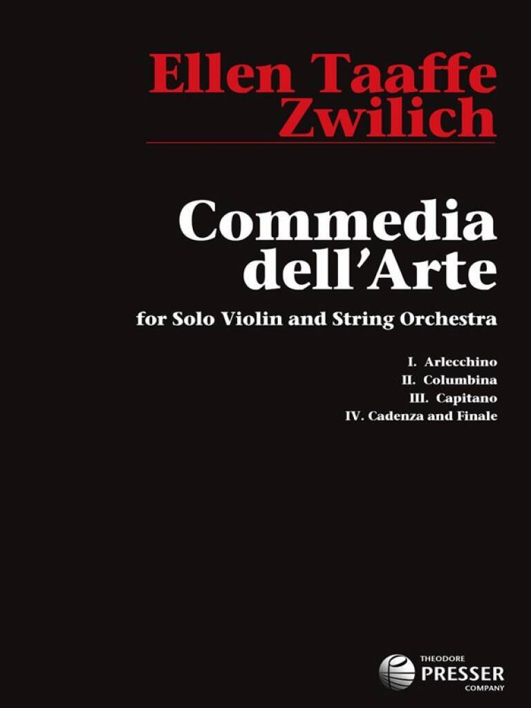 Libro COMMEDIA DELL'ARTE ELLEN TAAFFE ZWILICH