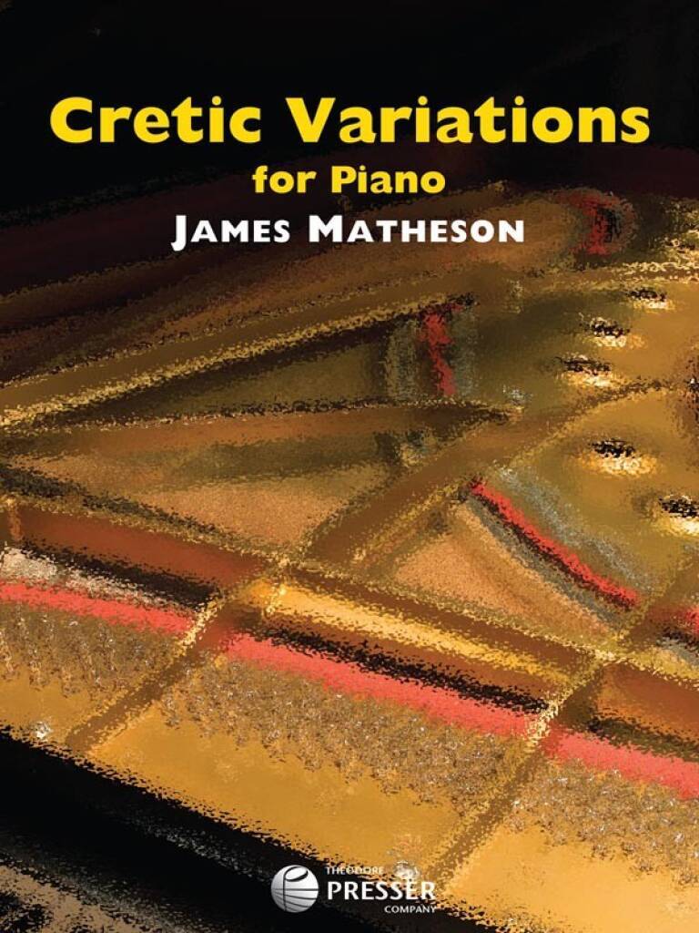 Knjiga CRETIC VARIATIONS PIANO JAMES HOLLIS MATHESO