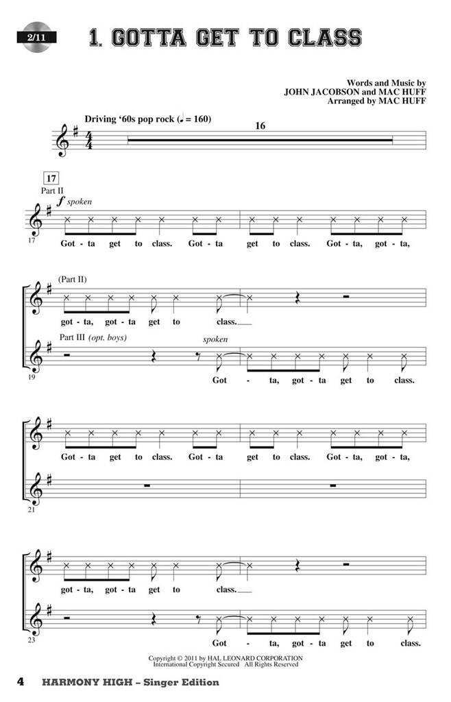 Buch HARMONY HIGH JOHN JACOBSON_MAC HU