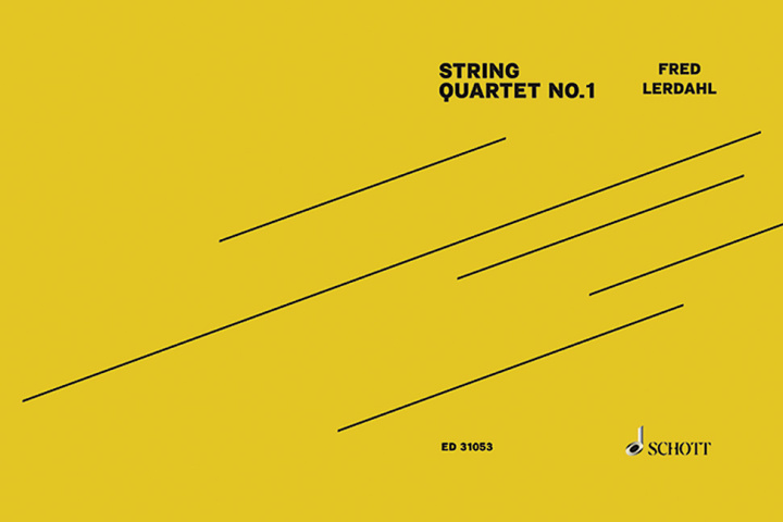 Tiskani izdelki STRING QUARTET NO. 1 FRED LERDAHL