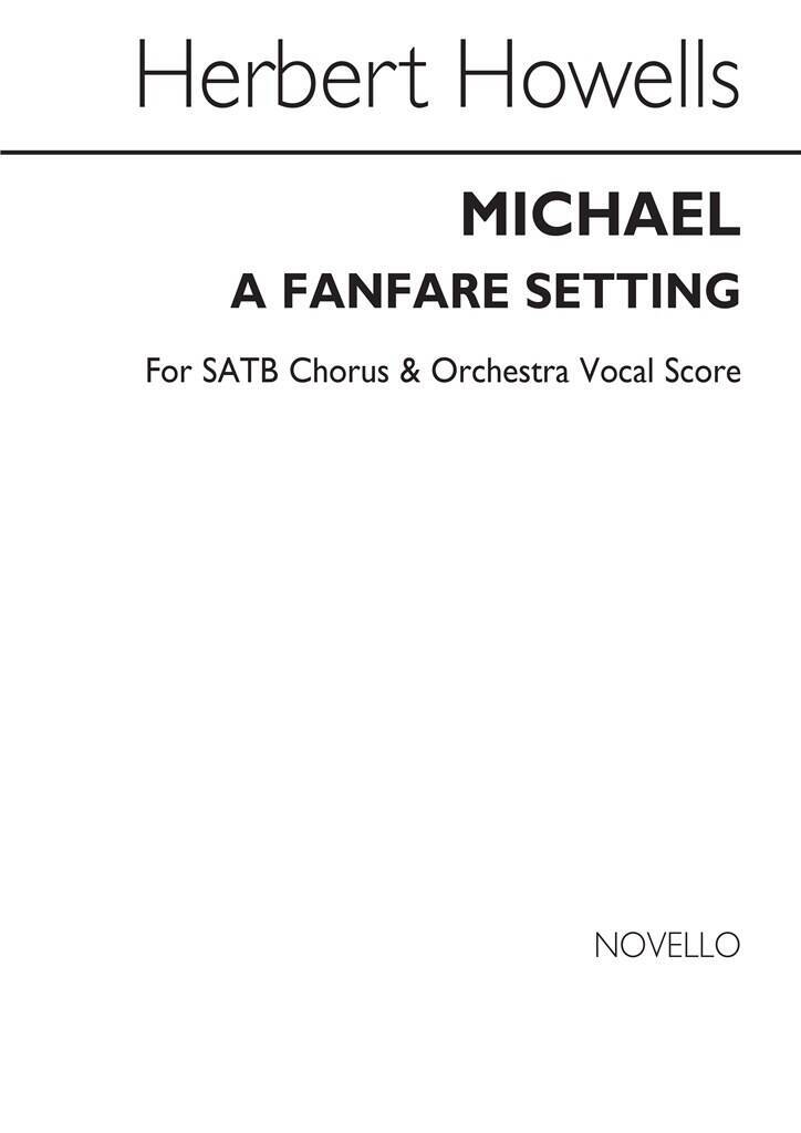 Книга HERBERT HOWELLS: MICHAEL (A FANFARE SETTING) CHANT HOWELLS