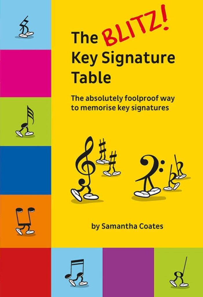 Boek THE BLITZ! KEY SIGNATURE TABLE FORMATION MUSICALE COATES