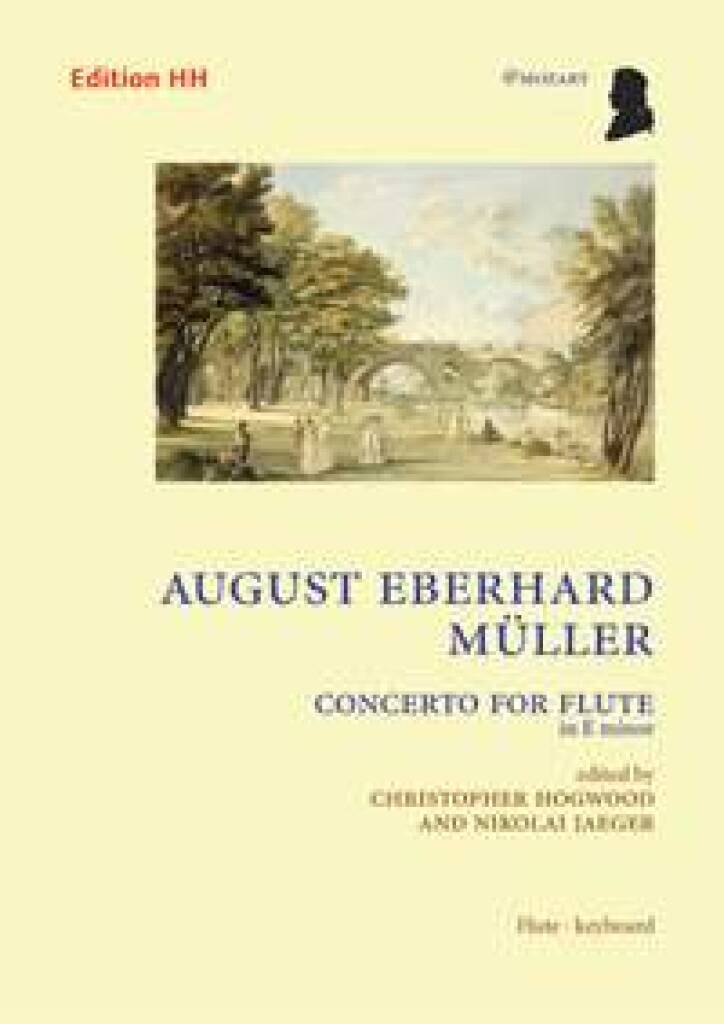 Knjiga FLUTE CONCERTO AUGUST EBERHARD MULL