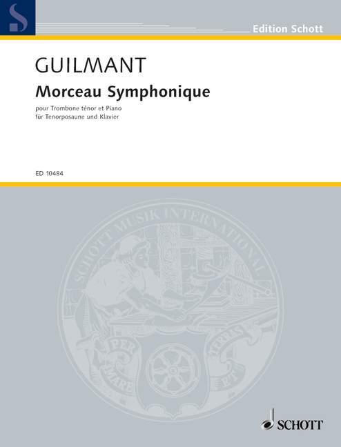 Nyomtatványok MORCEAUX SYMPHONIQUE OPUS 88 ALEXANDRE GUILMANT