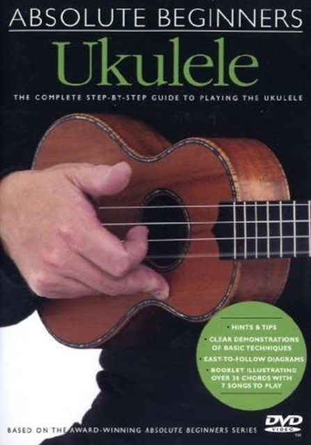 Knjiga ABSOLUTE BEGINNERS: UKULELE (MULTI-LANGUAGE EDITION) DVD HARRISON