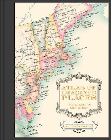 Kniha Atlas of Imagined Places Rhys Davies