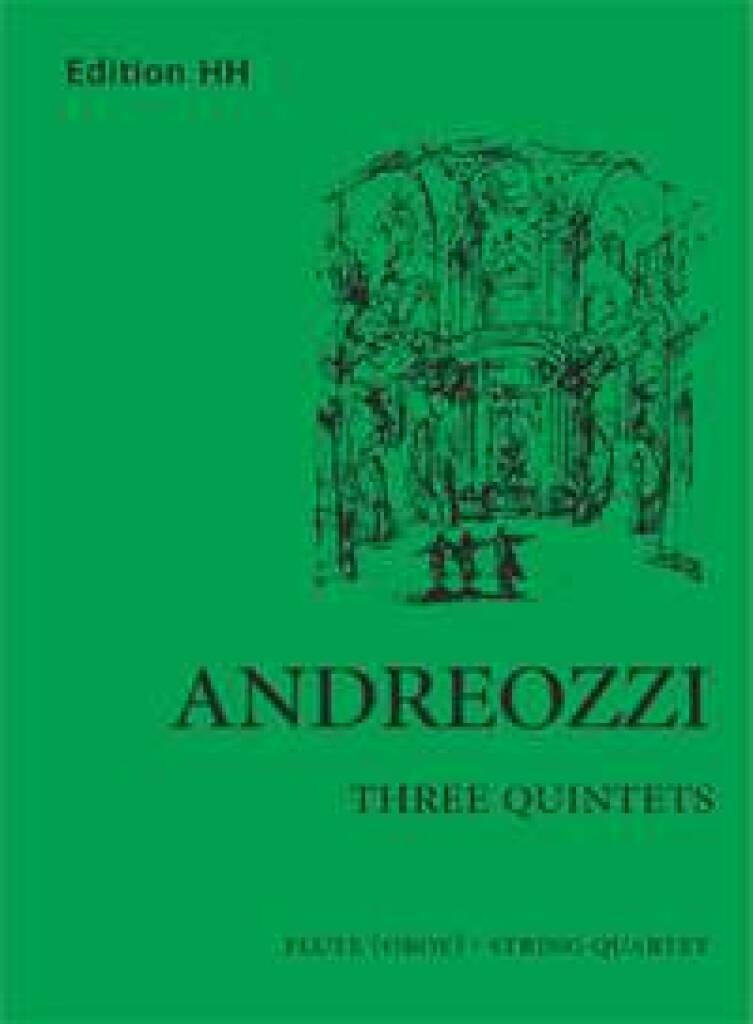 Knjiga THREE QUINTETS GAETANO ANDREOZZI
