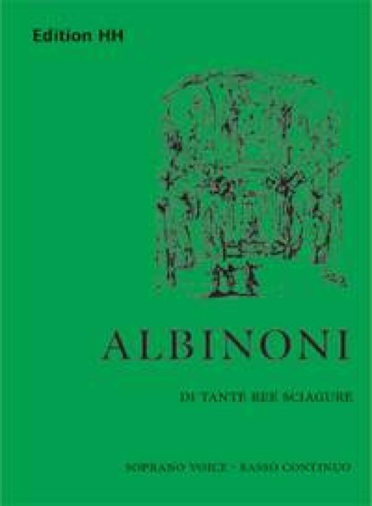 Knjiga DI TANTE REE SCIAGURE TOMASO ALBINONI