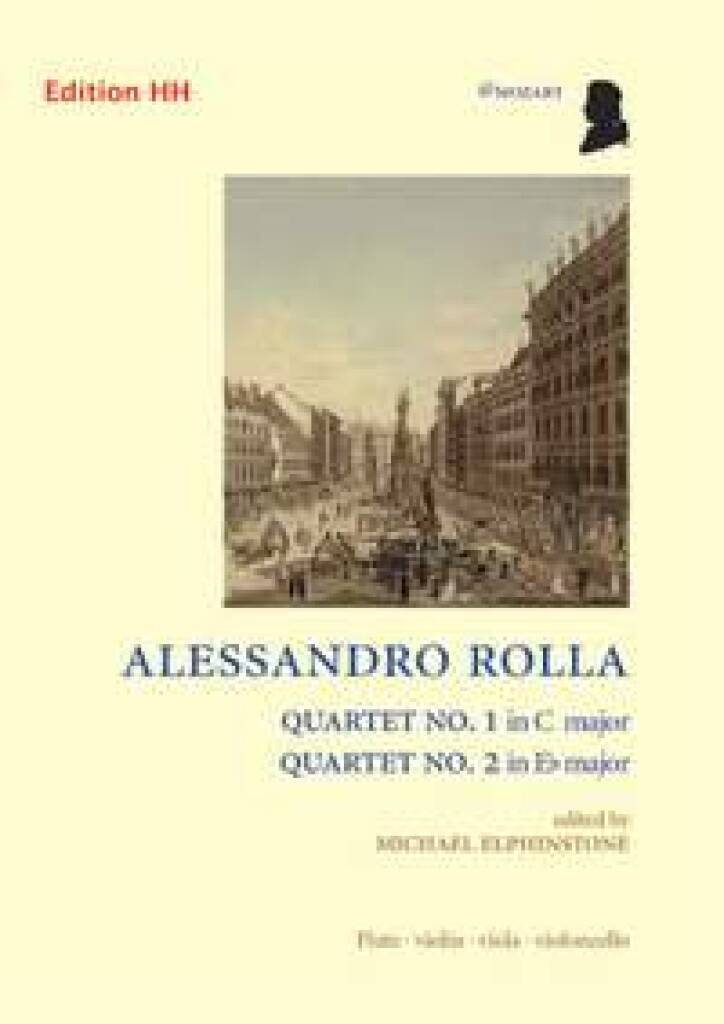 Knjiga QUARTET NO. 1 & 2 ALESSANDRO ROLLA