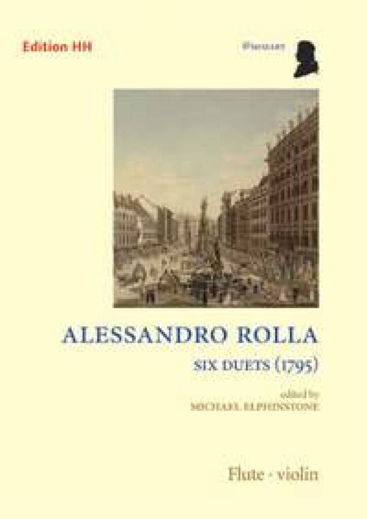 Boek SIX DUETS ALESSANDRO ROLLA