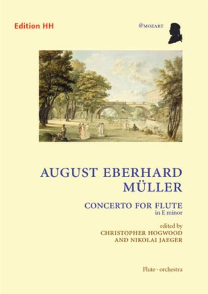Knjiga FLUTE CONCERTO AUGUST EBERHARD MUEL