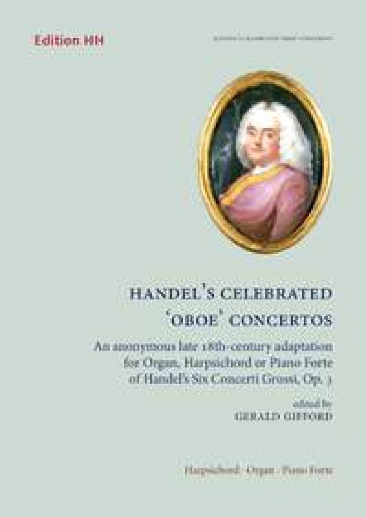 Knjiga HANDEL'S CELEBRATED 'OBOE' CONCERTOS OP. 3 GEORG FRIEDRICH HAND