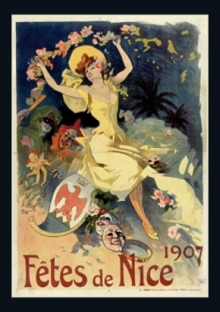 Książka Carnet Blanc: Fetes de Nice 1907 CHERET-J