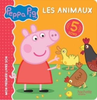 Книга Peppa Pig - livre son-Animaux 