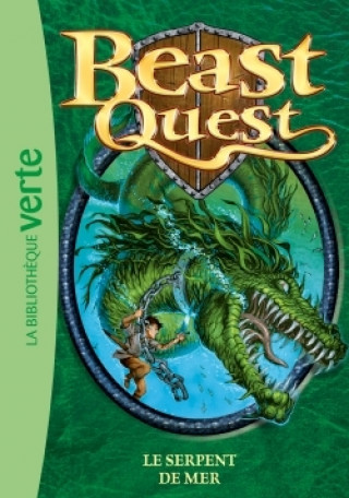 Carte Beast Quest 02 - Le serpent de mer Adam Blade